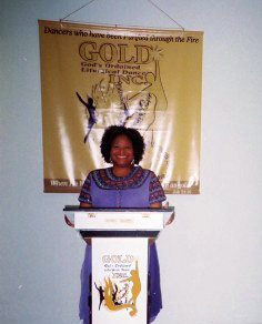 Elder Pamela Grimes of GOLD, Inc.